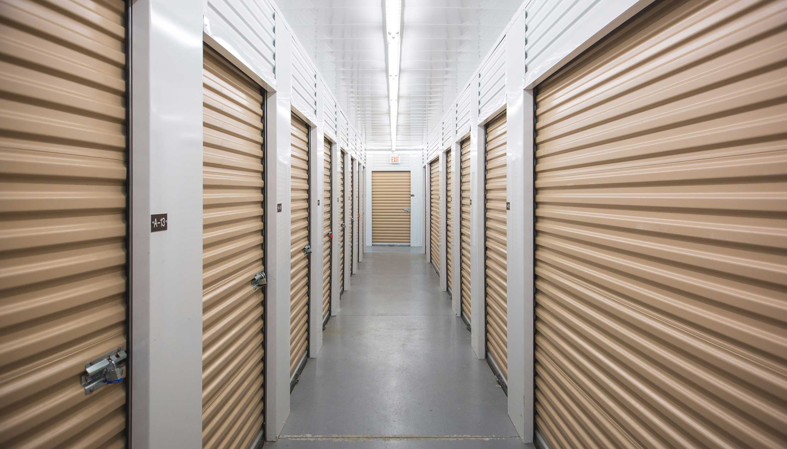 self-storage room
